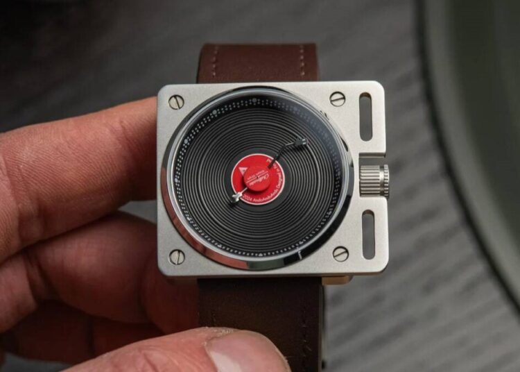 This limited-edition timepiece turns the iconic Technics SL-1200 turntable into a watch, and I want one