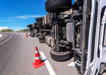 Violent Big Rig Collision on Highway 115 Injures Man [Colorado Springs, CO]