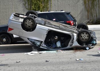 Woman Killed in Devastating Rollover Crash on Washington Boulevard and Flower Street [Los Angeles, CA]