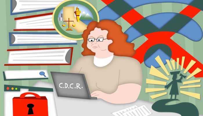 California inmates can take college classes, but often with no internet and limited tech