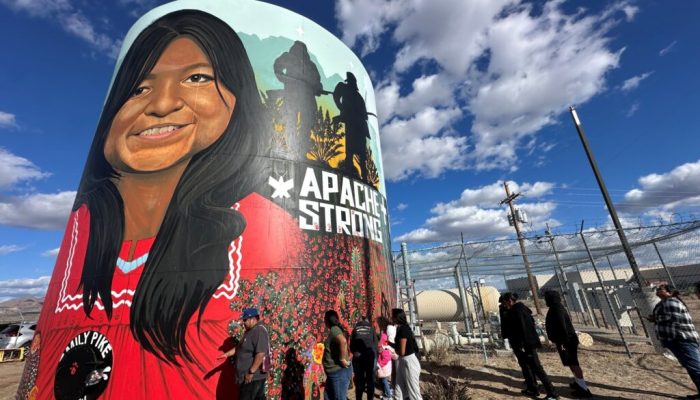 ‘Apache Strong’: Mural honors slain teen Emily Pike as community demands justice