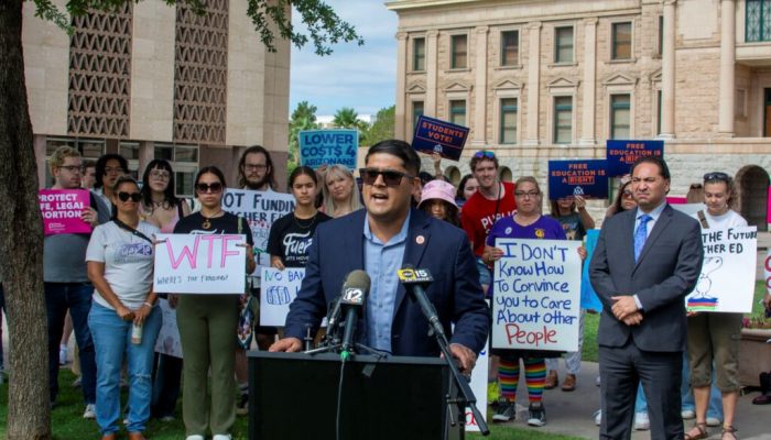 Arizona students rally at Capitol demanding protection from Trump education policies