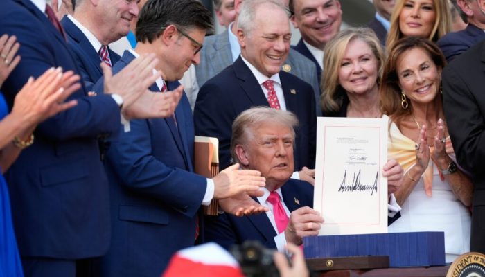 Trump tax law runs up deficit by $3.4T, throws 10 million off health insurance, CBO says